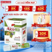 Gói uống giải rượu bia Alcomed mát gan Alco-med hộp 20 gói giải rượu Alco med 【Sản phẩm bán chạy】 【Đ