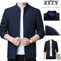 ZITY Business Men's Jacket Male Slim Fit Outerwear Men Zip Up Jacket Men Spring Thin Jacket Men Clot