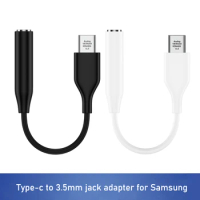 For Samsung Usb C To 3.5mm Audio Adapter Type C Headphones Jack Adaptateur For Galaxy S24 Ultra S23 FE Tab S9 Samsung S24 Ultra