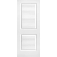 HOLZTUR ประตู HDF บานทึบ 2 ฟัก HDF-S15 80x200ซม. สีขาว