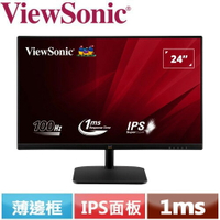 ViewSonic優派 24型 VA2432-H IPS 薄邊框設計螢幕
