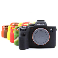 Silicone Armor Skin Case Cover Camera Bag for Sony A7S3 A7SIII Camera Protective Body Case Skin Camera Bag Protector Cover