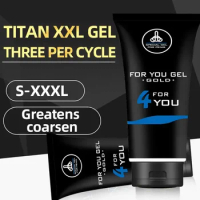 Golden gel for men harder and longer massage gel