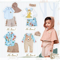Bear hug Beauty & The Bear the collection ชุดเด็กผู้ชาย 6M-5Y คําแนะนําการขายที่ร้อนแรงในเดือนนี้