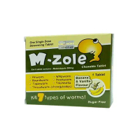 M ZOLE CHEWABLE TABLET 1S