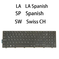 Laptop Keyboard for Dell Vostro 3546 3561 3562 3565 3568 3572 3578 3549 3558 3559 071M2C 0J8YC1 0K3CXN Y5J14 LA Spanish Swiss