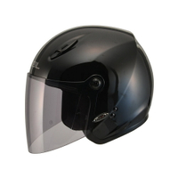 【SOL Helmets】27Y開放式安全帽 (素色_素黑) ｜ SOL安全帽官方商城
