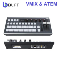 Atem controller black magic switchboard control panel livestream atem mini camera blackmagic vMix software video switcher