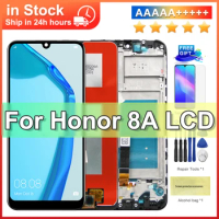 6.09 inch For Honor 8A LCD Display Touch Screen Digitizer Assembly JAT-L09 L41 For Huawei Y6 2018 JAT-L29 LCD With Frame