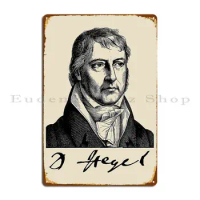 Georg Wilhelm Friedrich Hegel Philosophy Phenomenology Aesthetic Metal Sign Cinema Cinema Designer P