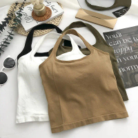 Ngực Không , Phong Cách Hàn Quốc Mùa Hè, Dành Cho , Ống Đệm, croptop bản kiểu 2 qu