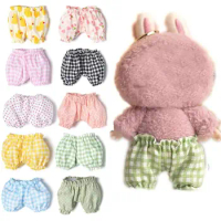 Labubu Time To Chill Filled Labubu Shorts For Macaron Cos Gift Mini Pants Handmade Labubu Doll Clothes for 17cm Labubu Doll