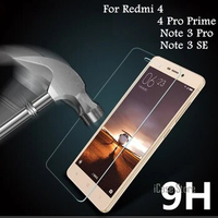 9H Tempered Glass Screen Protector For Xiaomi Redmi Note 3 SE Pro Prime Special Edition Redmi 4 Pro Prime Phone Coque Case Film