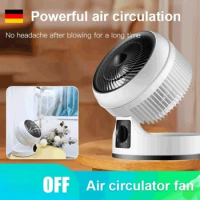 Household silent electric fan energysaving circulation fan air convection turbocharged electric fan