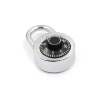 1Pcs Rotary Padlock Digit Combination Code Lock For Luggage Suitcase Security Round Dial Number Coded lock Best Offer