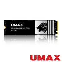 UMAX M1350 1TB M.2 PCIe SSD Gen4x4 固態硬碟