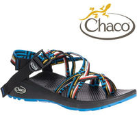 Chaco 雙織帶涼鞋 越野舒壓運動涼鞋 雙織夾腳款 女 美國佳扣 CH-ZLW04 HG15 藝術藍鵲