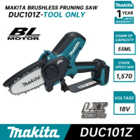 Makita DUC101Z Pruning Saw Brushless Cordless 100MM LXT 18V Lithium Battery Power Tools Mini Electric Saw Garden Power Tools