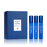 Acqua Di Parma 帕爾瑪之水 藍色地中海香氛探索組禮盒 12MLX3入 (卡布里島橙+加州桂+無花果)