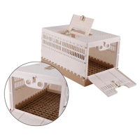 1Set High-Quality S/M Size Folding Pigeons Cage Portable Convenient Homing Pigeon Training Flight Tools Poultry Carrier Crate