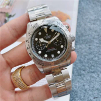 Tudor Black Bay Chrono M79360N-0002 Steel Strap Quartz Watches for Men Father's Day Gift Relogio Masculino Reloj Hombre Bracelet