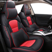 Genuine Leather Car Seat Cover For Honda Civic 2006 2011 Accord 2003 2007 CRV 2008 2022 Vezel Fit Jazz Stream Accessories