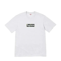 SUPREME 23FW BOX LOGO TEE GREY