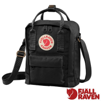 【Fjallraven 北極狐】Kånken Sling 多功能輕量防潑水隨身袋2.5L.單肩側背包.斜背包_23797-550 黑