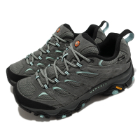 Merrell 登山鞋 Moab 3 GTX Wide 女鞋 寬楦 灰 薄荷綠 黑 防水 支撐 越野 vibram ML036318W