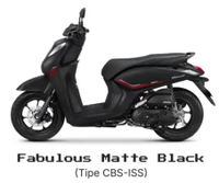 Honda Genio ISS Matte Black