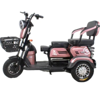2022 new model adult 3 wheels electric passenger tricycles