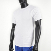 Champion [T425-30N] 男 短袖上衣 T恤 美規 高磅數 純棉 舒適 休閒 圓領 純色 穿搭 白