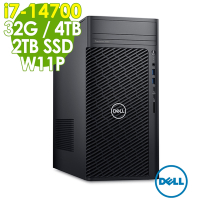 Dell 戴爾 Precision 3680工作站 (i7-14700/32G/4TB+2TB SSD/W11P)