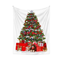【北熊の天空】聖誕樹背景裝飾掛布 聖誕熊 Ins 掛毯 掛布 聖誕掛毯(聖誕樹掛布 聖誕掛布 聖誕節掛布)