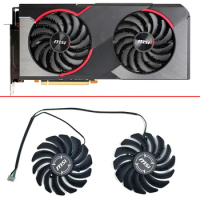 NEW Cooling Fan For MSI RX 5700 5600 XT GAMING Graphics Card Fan Replacement 95MM 4PIN DC 12V 0.4A PLD10010S12HH GPU FAN