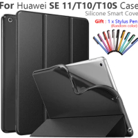 Tablet Leather Protective Cover For Huawei MatePad SE 2020 MatePad11 10.4 V6 Pro 10.8 T5 Case Matepad T10S case Silicone soft