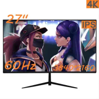 CHUBAN 27 inch 4k monitor 60Hz 8Bit ultra narrow bezel desktop monitor UHD screen IPS panel monitor HDMI compatible/DP3840*2160