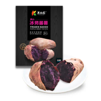 【瓜瓜園】冰烤紫番薯1kgx8包(台農73號紫心地瓜)