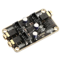 LUSYA Audio Isolation Noise Reduction Module Audio DSP Common Ground Noise Cancellation DIY DAC Power Amplifier Board