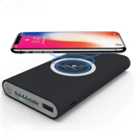 Portable Ultra Thin Wireless Charger Power Bank 30000mAh 2.1A Fast Charging Powerbank For Samsung iPhone Huawei Xiaomi PowerBank