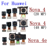 Original Tested Back Big Rear Main Camera Module For Huawei Nova 4 4e Nova4 Nova4e Small Facing Front Camera Flex Cable