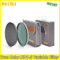 NiSi True Color ND-VARIO 1-5Stops (0.3-1.5) Filter 40.5 43 46 49 52 58 67 72 77 82 86 95 105mm Variable Neutral Density Filter
