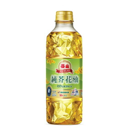 芥花油 (1L*12入/箱) 晶彩瓶 【泰山】純芥花油