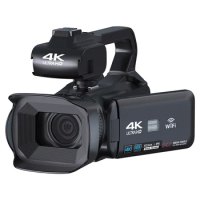 Digital Vlogging Recorder 18X Zoom 4K Camcorder Digital For Photography Live Streaming 4 Inch Screen Wifi Webcam 6