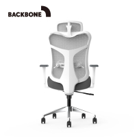 【Backbone】Kabuto 人體工學椅(典雅白框)