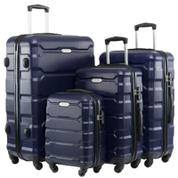 Luggage Sets 4 pieces Suitcase Carry-on Travel Bag Large Capacity Rolling Luggage 18/22/26/30 inch Suitcases Trave Trolley Case