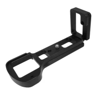 CNC Aluminum Alloy Camera L-Plate Quick Release Plate for Sony ILCE-6500 A6500 Accessories @