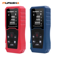 MUFASHA Laser Rangefinder 40/60/80/100m Digital Laser Distance Meter Laser Tape Measure Range Finder