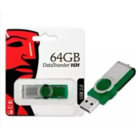FLASHDISK KNGSTON 64 GB KUALITAS BAGUS 100% GARANSI (gratis isi lagu)