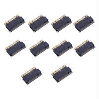 M.2 Adapter M.2 NVME to SSD Adapter for Apple Laptop for Macbook Air Pro 2013 2014 2015 A1465 A1466 A1502 A1398, 10Pcs